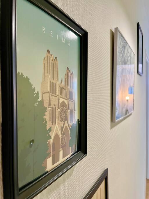 Ferienwohnung Dom' - Proche Arena Boulingrin Reims Exterior foto